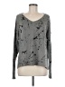 Wooden Ships Metallic Gray Pullover Sweater Size Med - Lg - photo 1