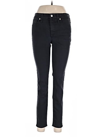 Madewell 9" Mid-Rise Skinny Jeans in Lunar Wash: TENCEL&trade; Denim Edition (view 1)