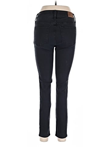 Madewell 9" Mid-Rise Skinny Jeans in Lunar Wash: TENCEL&trade; Denim Edition (view 2)