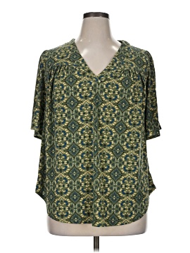 Lane Bryant Short Sleeve Henley