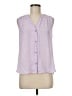 CAbi 100% Polyester Purple Sleeveless Blouse Size M - photo 1
