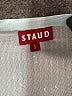 STAUD 100% Polyester Tie-dye Silver Cocktail Dress Size S - photo 7