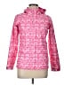 Columbia 100% Polyester Print Pink Snow Jacket Size L - photo 1