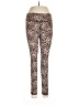 Zyia Active Animal Print Brown Leggings Size 10 - photo 1
