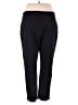 JM Collection Solid Black Active Pants Size XXL - photo 2