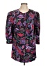 Assorted Brands Purple 3/4 Sleeve Blouse Size L (estimated) - photo 1