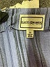 Karin Stevens Stripes Blue Casual Dress Size 10 - photo 7