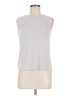 Athleta Silver Sleeveless T-Shirt Size M - photo 1