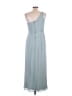 David's Bridal 100% Polyester Gray Cocktail Dress Size 10 - photo 2