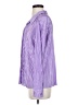 Love J 100% Polyester Purple Long Sleeve Blouse Size S - photo 5