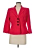 Le Suit 100% Polyester Red Blazer Size 6 Petite - photo 1