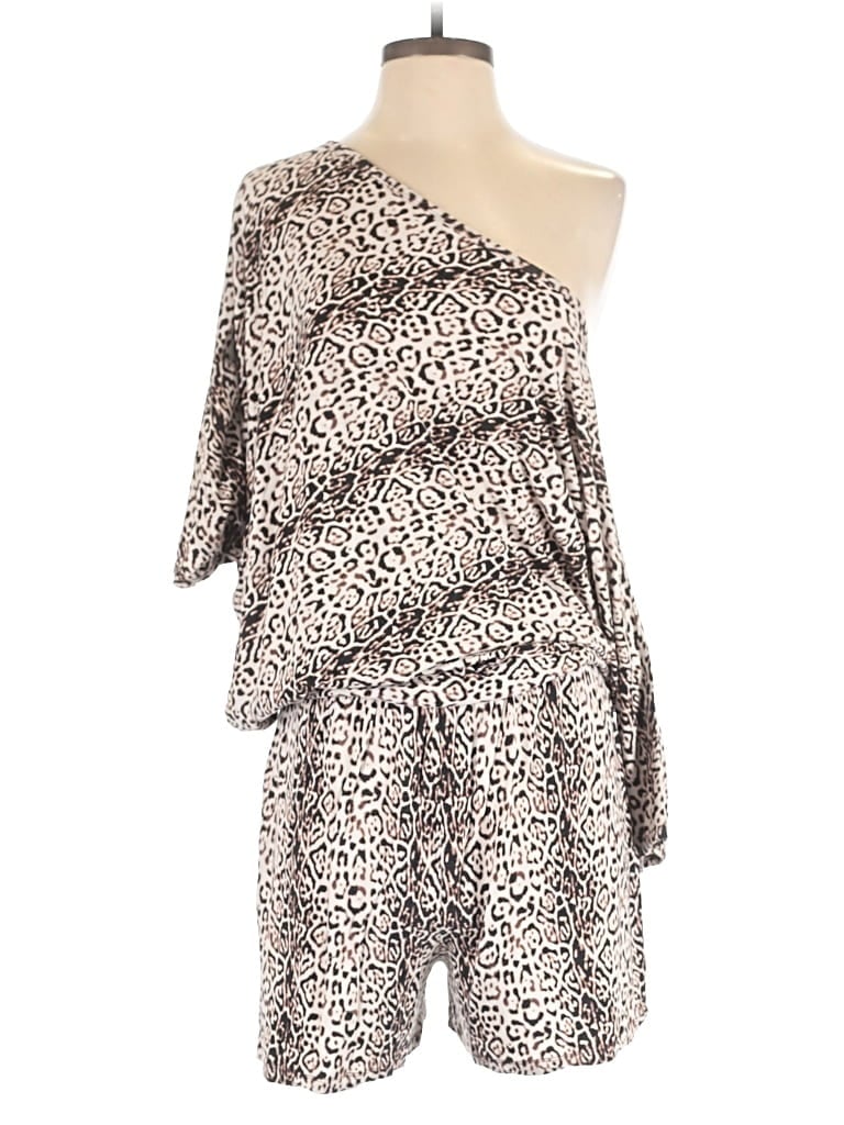 Pre-owned Tart Romper In Ivory