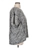 Lou & Grey Animal Print Gray Short Sleeve Blouse Size XL - photo 4