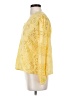 Tolani Yellow 3/4 Sleeve Blouse Size S - photo 5