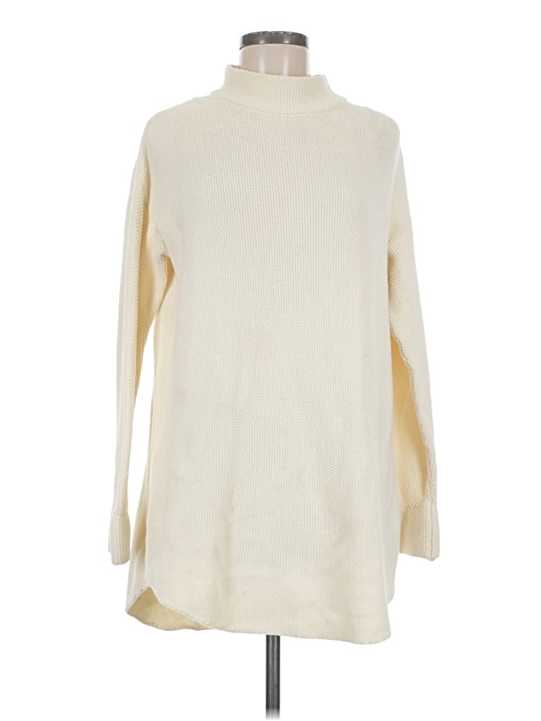 Pre-owned Sabo Turtleneck Sweater In Ivory