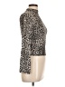 Olivia Rae Tan Long Sleeve Top Size L - photo 4