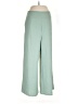 Unbranded 100% Polyester Solid Green Casual Pants Size L - photo 1