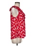 CAbi 100% Polyester Red Sleeveless Blouse Size M - photo 4