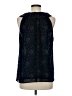 CAbi 100% Polyester Black Sleeveless Blouse Size M - photo 2