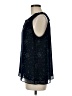 CAbi 100% Polyester Black Sleeveless Blouse Size M - photo 5