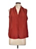 Renee C. Red Sleeveless Blouse Size L (estimated) - photo 1