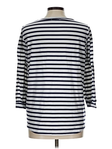 Cotton Bleu 3/4 Sleeve T-Shirt (view 2)