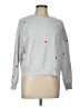 Workshop Republic Clothing Hearts Gray Sweatshirt Size L - photo 1