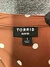 Torrid 100% Polyester Brown 3/4 Sleeve T-Shirt Size 1X Plus (1) - photo 7