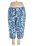 Cherokee Tropical Blue Casual Pants Size 26 waist - photo 1