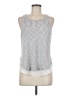 Bar III Silver Sleeveless Top Size M - photo 1