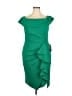 Betsy & Adam Green Cocktail Dress Size 16W - photo 1