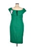 Betsy & Adam Green Cocktail Dress Size 16W - photo 2