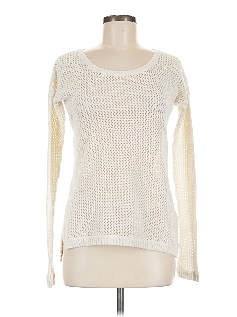 Pre-owned Express Pullover Sweater In Ivory