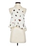 Forever 21 100% Rayon Ivory Sleeveless Blouse Size S - photo 1