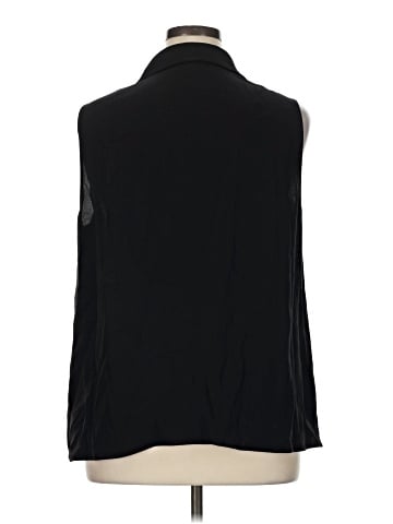 Lafayette 148 New York Sleeveless Silk Top (view 2)