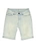 YMI Blue Denim Shorts Size 7 - photo 1