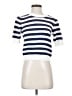 Industry White Blue Pullover Sweater Size S - photo 1