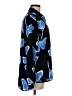 CAbi 100% Polyester Print Blue Long Sleeve Blouse Size M - photo 4