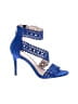 Jessica Simpson 100% Leather Blue Sandals Size 7 1/2 - photo 1