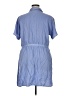 Nine West Blue Short Sleeve Button-Down Shirt Size XL - photo 2