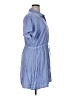 Nine West Blue Short Sleeve Button-Down Shirt Size XL - photo 4