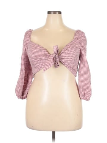 WAYF 3/4 Sleeve Blouse (view 1)