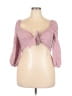WAYF Pink 3/4 Sleeve Blouse Size XXL - photo 1