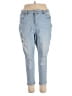 Wax Jean Hearts Blue Jeans Size 20 - photo 1