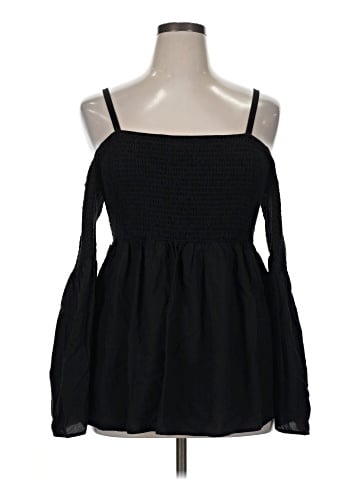 Torrid 3/4 Sleeve Blouse (view 1)