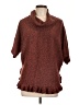 NY Collection Brown Poncho Size L (estimated) - photo 1