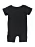 Unbranded 100% Polyester Print Black Short Sleeve Onesie Size 3-6 mo - photo 2