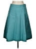 Gap Solid Teal Formal Skirt Size 10 - photo 1