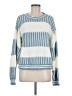 Unbranded Stripes Blue Pullover Sweater Size M (estimated) - photo 1
