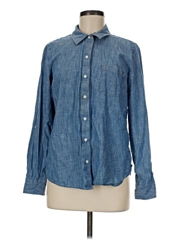 Tommy Hilfiger Long Sleeve Button-Down Shirt (view 1)